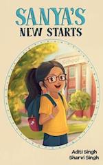 Sanya's New Starts: An Easy to Read, Diverse Chapter Book about Belonging 