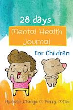 28 days Mental Health Journal For Children 