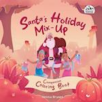 Santa's Holiday Mix-Up Coloring Book