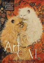 The Art of the Cat 18 Month Weekly Planner and Organizer