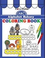 ABC Alphabet Bakery Coloring Book 
