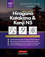 Aprende Japonés Hiragana, Katakana y Kanji N5 - Libro de Trabajo para Principiantes