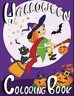 Halloween Coloring Book For Kids 