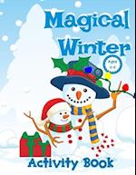 Magical Winter Activity Book For Kids 