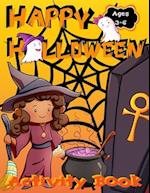 Happy Halloween Activity Book for Kids 