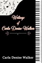 Writings of Carla Denise Walker 