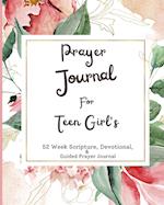 Prayer Journal For Teen Girls