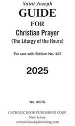 Christian Prayer Guide for 2025 (Large Type)