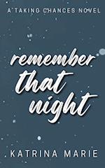 Remember That Night: Alternate Cover 