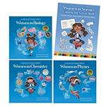 Women in Science Paperback Book Set with Coloring and Activity Book