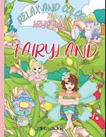 Fairyland Coloring Book: From the Relax and Color By Krysnya Series 