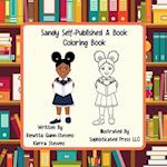 Sandy Self Published a Book Coloring Book 