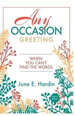 ANY OCCASION GREETING Revised Edition 