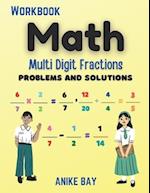 Math 1000 Multi Digit Fraction : Problems and Solutions 