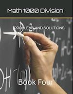 Math 1000 Division Problem And Solutions: Book Four 