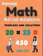 Math 1000 Multi Digit Multiplication : Problems and Solutions 