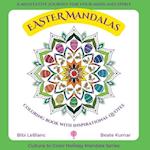 Easter Mandalas - Coloring Book with Inspirational Quotes 