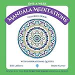 One-A-Week Mandala Meditations: Coloring Book with Inspirational Quotes 