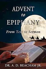 Advent to Epiphany: From Text to Sermon 