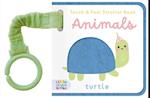 Touch & Feel Stroller Book - Animals