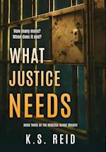 What Justice Needs