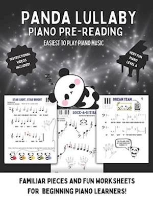 Panda Lullaby: Piano Pre-Reading Pieces for Beginners