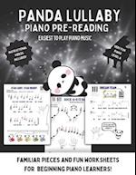 Panda Lullaby: Piano Pre-Reading Pieces for Beginners 