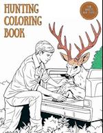 Hunting Coloring Book for Adults and Teens