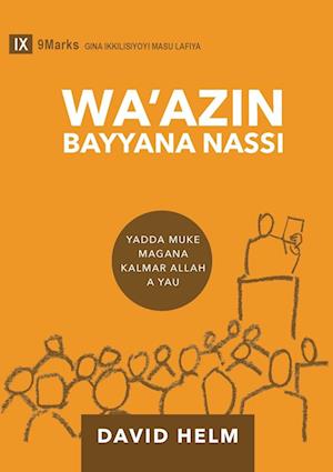 Wa'azin Bayyana Nassi (Expositional Preaching) (Hausa)