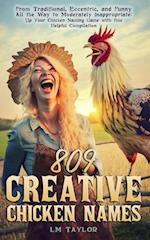 809 Creative Chicken Names 