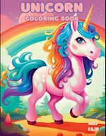 Unicorn Coloring Book 