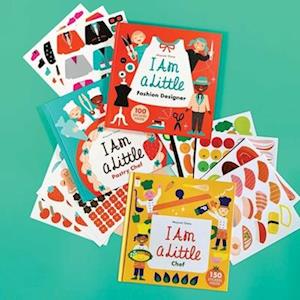 Little Professionals Collection Set (3-Book Set, Featuring 300+ Stickers)