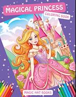 Magical Princess Coloring Book 