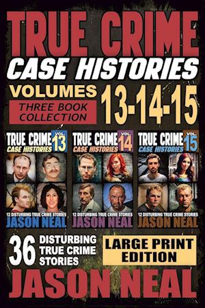 True Crime Case Histories - (Books 13, 14, & 15) LARGE PRINT EDITION