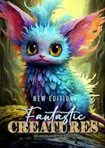 Fantastic Creatures Coloring Book for Adults New Edition