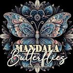 Mandala Butterflies Coloring Book for Adults