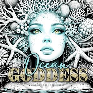 Ocean Goddess Coloring Book for Adults