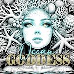 Ocean Goddess Coloring Book for Adults