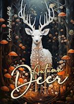 Autumn Deer Coloring Book for Adults