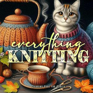 All Knitting Coloring Book for Adults