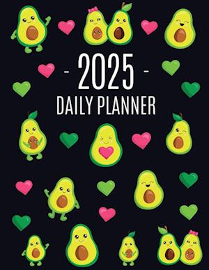 Avocado Daily Planner 2025