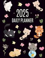 Cats Daily Planner 2025