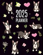 Boston Terrier Planner 2025