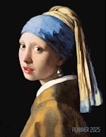 Girl With a Pearl Earring Planner 2025