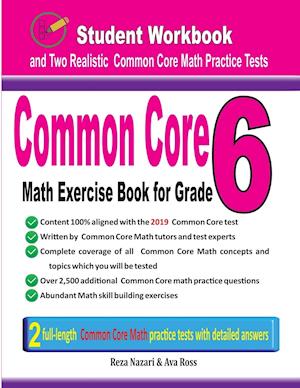 Common Core Math Exercise Book for Grade 6