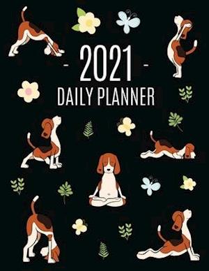 Dog Yoga Planner 2021