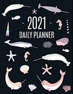 Narwhal Daily Planner 2021