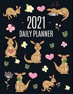 Kangaroo Daily Planner 2021