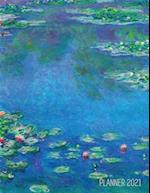 Claude Monet Daily Planner 2021