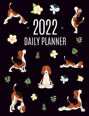 Dog Yoga Planner 2022: For All Your Appointments! | Meditation Puppy Yoga Organizer: January-December (12 Months)